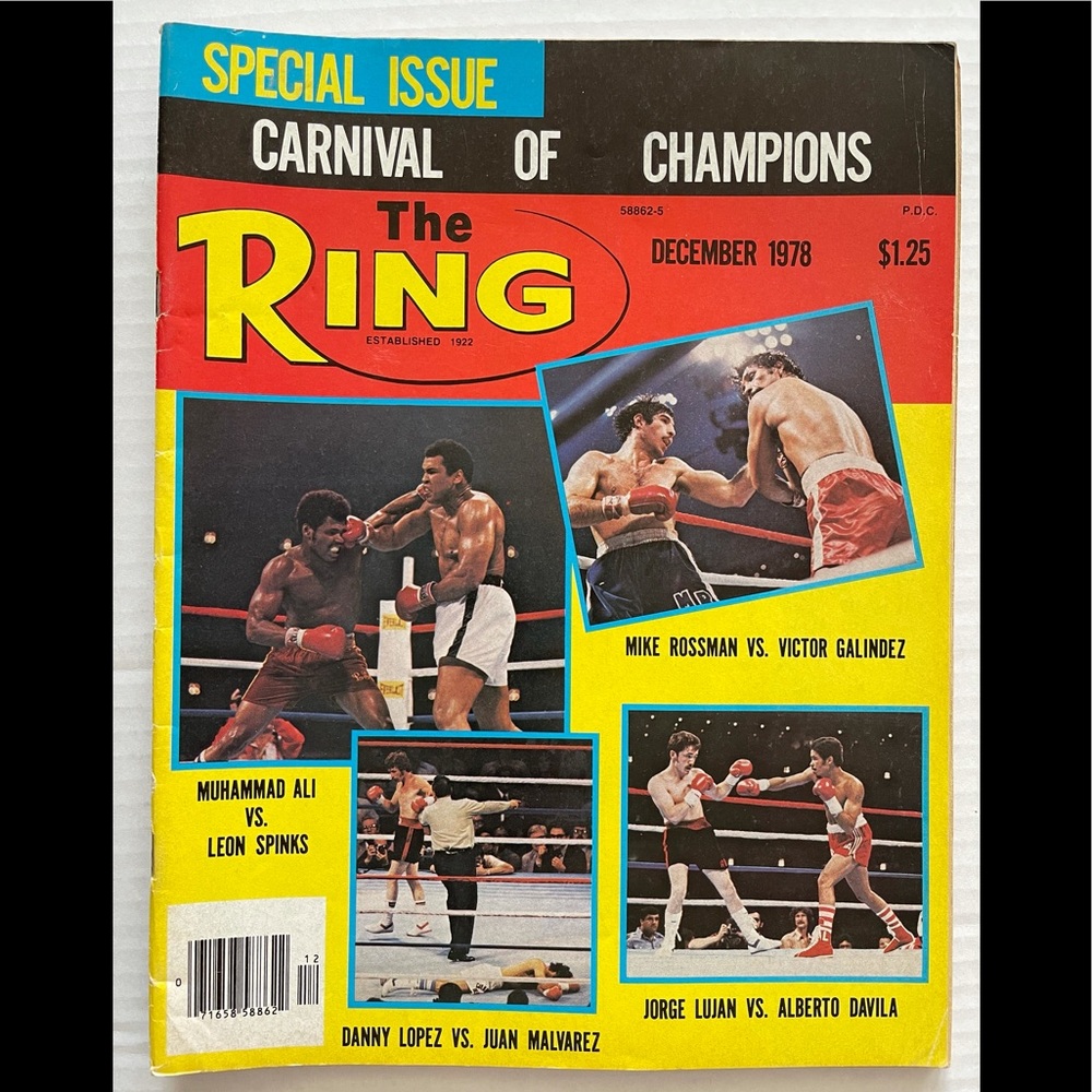 The Ring Magazine-December 1978 -Muhammad Ali